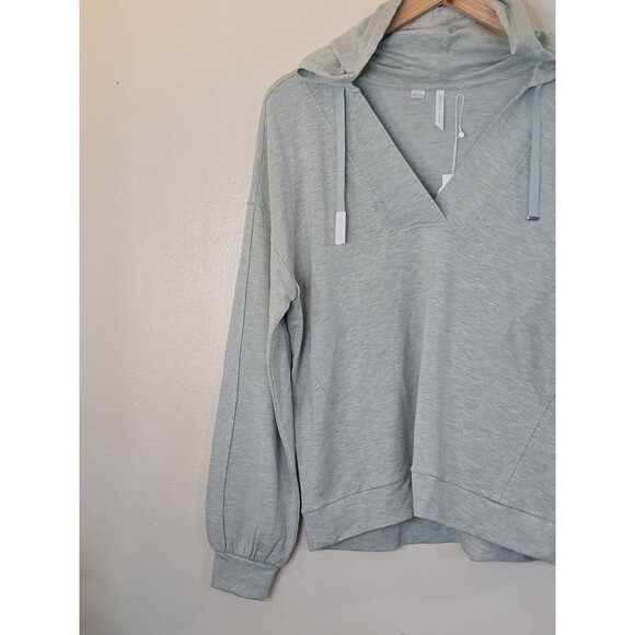 Travis Mathew OCEANA CLOUD Hoodie Sweatshirt Heather Desert Sage Size Small - Picture 3 of 11